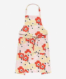Marimekko 【日本限定】Mini Unikko エプロン マリメッコ 食器・調理器具・キッチン用品 エプロン イエロー ピンク【送料無料】