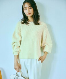 【SALE／30%OFF】組曲 S 【洗える】ミックスカラー プルオーバーニット クミキョク トップス ニット ブルー ピンク グリーン【送料無料】