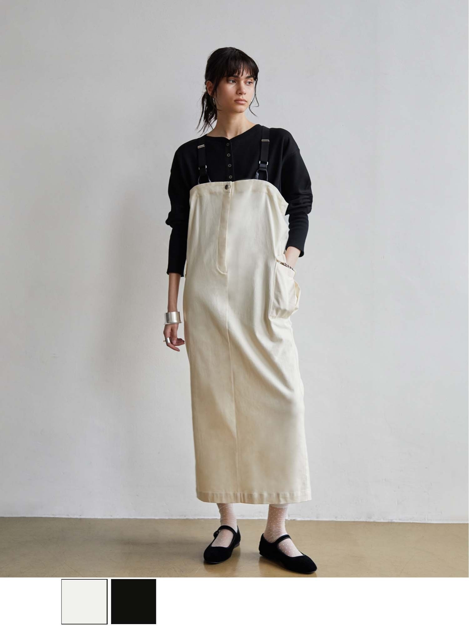 Brown&Street｜ハイチェストジャンパースカート | Rakuten Fashion 