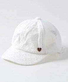 【SALE／40%OFF】apres les cours ガールズメッシュキャップ_接触冷感 エフオーオンラインストア 帽子 キャップ ピンク ホワイト