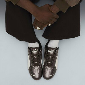 PUMA ���j�Z�b�N�X �X�s�[�h�L���b�g ���^���b�N �X�j�[�J�[ Speedcat Metallic �v�[�} �V���[�Y�E�C �X�j�[�J�[ �u���E���y���������z