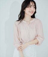 【SALE／61%OFF】natural couture とろみサテン7分袖ブラウス ナチュラルクチュール トップス シャツ・ブ…
