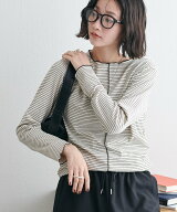 【SALE／10%OFF】Discoat 【23色展開】前後2WAYリブメローロングスリーブ《WEB限定》 ディスコート トッ…