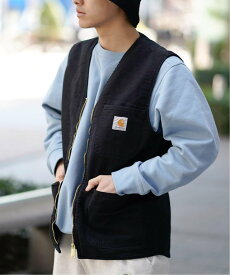 JOINT WORKS 【CARHARTT WIP / カーハート ダブリューアイピー】 ARBOR VEST ジョイントワークス ジャケット・アウター その他のジャケット・アウター ベージュ ブラック【送料無料】