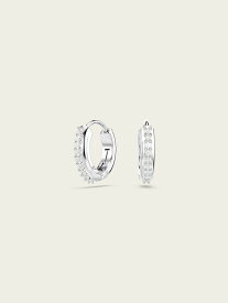SWAROVSKI 【公式】【スワロフスキー】Matrix フープピアス スワロフスキー アクセサリー・腕時計 ピアス ホワイト【送料無料】