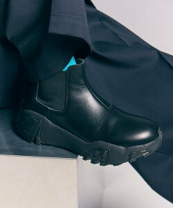 MAISON SPECIAL Vibram Sole Side Gore Boots Made In TOKYO ���]���X�y�V���� �V���[�Y�E�C �u�[�c �u���b�N�y���������z