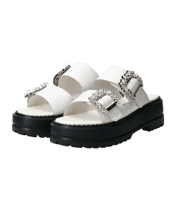 �ySALE�^30%OFF�zPARADIS COULEUR �yPARADIS COULEUR�z�r�W���[�o�b�N������X���C�h�T���_�� �u���W�b�g�o�[�L�� �V���[�Y�E�C �T���_�� �u���[�y���������z