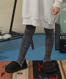 【SALE／30%OFF】BREEZE ランダム針抜きタイツ エフオーオンラインストア 靴下・レッグウェア タイツ・ストッキング・パンスト グレー ピンク