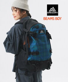 BEAMS BOY 【別注】GREGORY / VINTAGE DAY AND HARF CHECK バックパック リュック 旅行 フェス キャンプ 通勤通学 帰省 ギフト プレゼント ビームス ウイメン バッグ リュック・バックパック ブラック【送料無料】