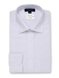 TAKA-Q 形態安定 吸水速乾 スリムフィット ワイドカラー 長袖 ワイシャツ シャツ ビジネスシャツ yシャツ トップス メンズ タカキュー スーツ・フォーマル Yシャツ・カッターシャツ ピンク