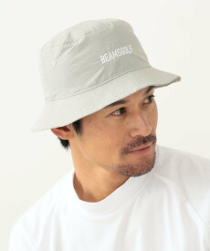 BEAMS GOLF NEW ERA * BEAMS GOLF / 別注 パッカブル バケットハット 父の日 ビームス ゴルフ 帽子 キャップ ベージュ ブラック【送料無料】