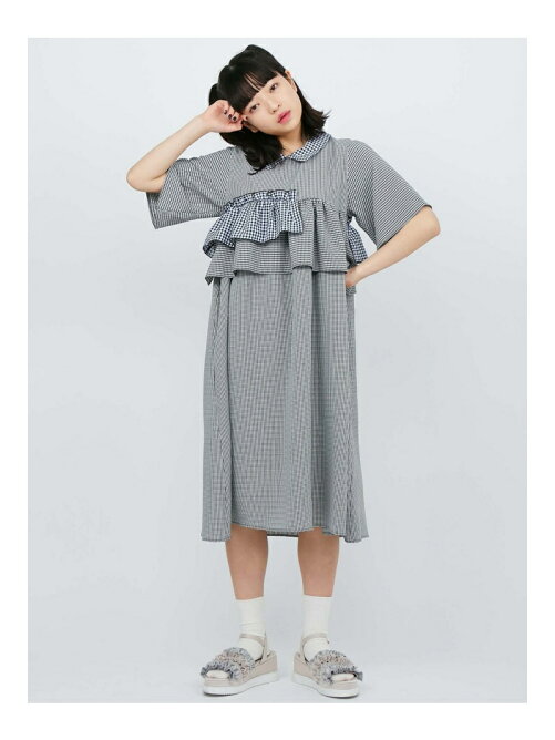 Merry Jenny ギンガムパッチワークワンピース Rakuten Fashion 楽天 Merry Jenny ギンガムパッチワークワンピース Rakuten Fashion 楽天