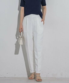【SALE／30%OFF】VICKY 【セットアップ対応】ドットプリントテーパードパンツ ビッキー パンツ その他のパンツ ブラック ホワイト ベージュ【送料無料】