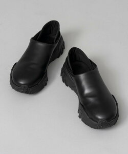 MAISON SPECIAL Vibram Sole Slip-Ons Type Sneaker Made In TOKYO ���]���X�y�V���� �V���[�Y�E�C �X���b�|�� �u���b�N�y���������z