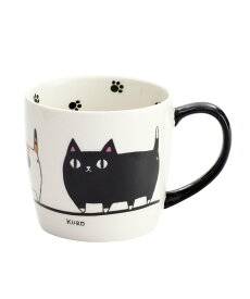 BACKYARD FAMILY にゃん屋 猫3兄弟マグカップ ローラ 食器・調理器具・キッチン用品 グラス・マグカップ・タンブラー