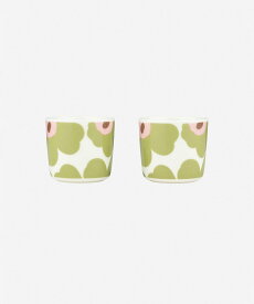 Marimekko 【日本限定】Unikko コーヒーカップセット(ハンドルなし)200ml マリメッコ ファッション雑貨 その他のファッション雑貨 ピンク【送料無料】