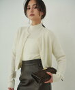アルパカシルクハーフスリーブニットプルオーバー