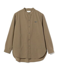 【SALE／50%OFF】B:MING by BEAMS 【4/4再値下げ】B:MING by BEAMS / サッカーバンド シャツ ビームス アウトレット トップス シャツ・ブラウス ブラウン ネイビー【送料無料】