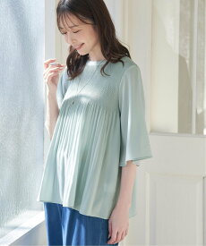 【SALE／30%OFF】ikka マジョリカ3段プリーツブラウス イッカ トップス その他のトップス ブルー グリーン ブラック ホワイト オレンジ