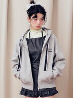 LILY BROWN 【LILY BROWN×MARY QUANT】ジップフーディー リリーブラウン トップス パーカー・フーディー…