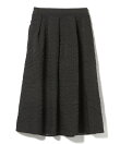 フクレ ジャカード フレア スカート 26AW 秋新作 ロングシーズン 着回し イージーケア ウォッシャブル