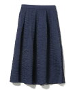 フクレ ジャカード フレア スカート 26AW 秋新作 ロングシーズン 着回し イージーケア ウォッシャブル