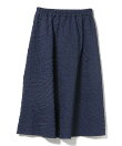 フクレ ジャカード フレア スカート 26AW 秋新作 ロングシーズン 着回し イージーケア ウォッシャブル