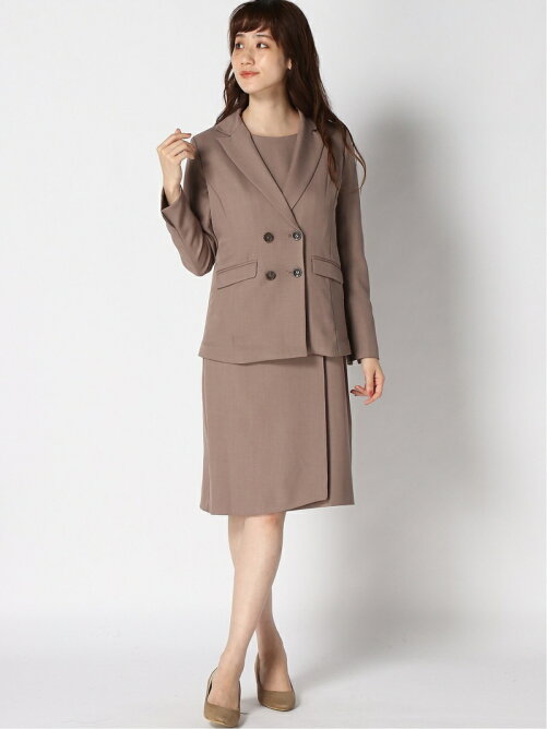 Ranan 洗える マニッシュワンピセットスーツ Rakuten Fashion 楽天ファッション 旧楽天ブランドアベニュー Bf0900