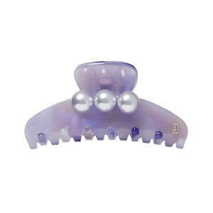 ALEXANDRE DE PARIS M クリップ アレクサンドル ドゥ パリ ヘアアクセサリー バレッタ・ヘアクリップ・ヘアピン グレー パープル【送料無料】