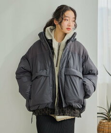 niko and ... アライドモンスター切り替えジャケット ニコアンド ジャケット・アウター ダウンジャケット・ダウンベスト ネイビー ホワイト グレー ブラウン【送料無料】