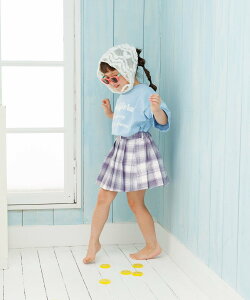 GLOBAL WORK CHEER ON�v���[�c�X�J�[�g/100-120cm�W�J/629877 �O���[�o�����[�N �X�J�[�g �~�j�X�J�[�g �x�[�W�� �p�[�v�� �u���b�N