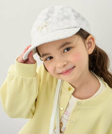 ANY KIDS ガーリーアソートキャップ エニィ 帽子 キャップ ホワイト ブルー