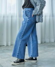 別注 サイドレースアップリボンデニム 24AW