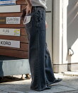 別注 サイドレースアップリボンデニム 24AW