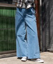 別注 サイドレースアップリボンデニム 24AW