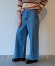 別注 サイドレースアップリボンデニム 24AW