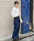 別注 サイドレースアップリボンデニム 24AW