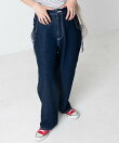 別注 サイドレースアップリボンデニム 24AW