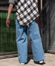 別注 サイドレースアップリボンデニム 24AW