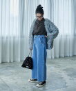 別注 サイドレースアップリボンデニム 24AW