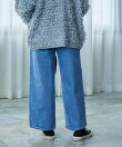 別注 サイドレースアップリボンデニム 24AW