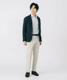 【SALE／30%OFF】BEAMS HEART MEN BEAMS HEART ビームスハート メランジニット ジャケット メンズ ｜ ストレッチ素材 きれいめ カジュアル ビジネス オンオフ兼用 ｜ NS9901 S M L XL アウター グレー ネイビー 春服 ビームス ハート トップス ニット ネイビー 【送料無料】