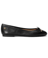 LAUREN RALPH LAUREN ローレン ラルフローレン R01H Jayna フラットバレエ ブラック フラットシューズ リ…