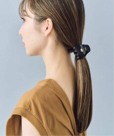 NOBLE 《WEB限定追加》SCRUNCHIE IS BACK/スクランチーイズバック ヘアクリップ4.5cm ノーブル ヘアアクセサリー その他のヘアアクセサリー ブラック ネイビー グリーン ベージュ ブラウン【送料無料】
