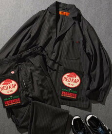 RED KAP 別注 SMU KP-10 SETUP TR JACKET/リラックスフィット 25AW フリークスストア ジャケット・アウター テーラードジャケット・ブレザー ブラック グレー【送料無料】