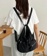 Discoat 【3way/6ポケット】ユーティリティワッシャーリュック ディスコート バッグ ショルダーバッグ ブ…