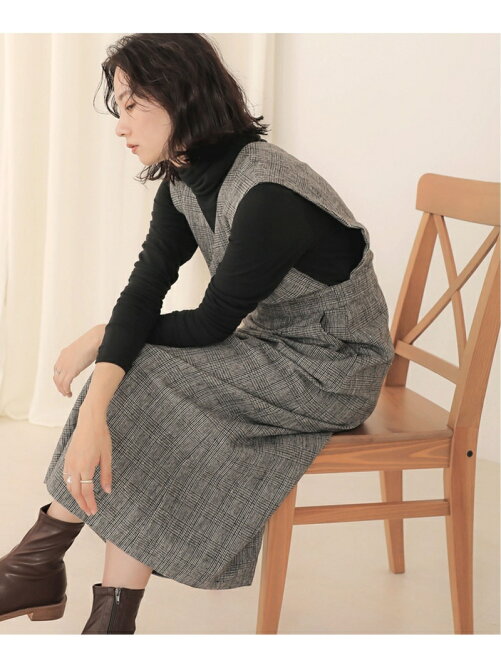 Bou Jeloud チェックジャンパースカート ワンピース Rakuten Fashion 楽天ファッション 旧楽天ブランドアベニュー Bx2902