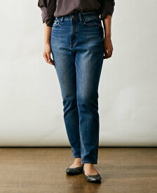 MELROSE CLAIRE 【メルローズ50周年限定】【Healthy denim Citrus Hightrise 別注 メルローズクレール パンツ ジーンズ・デニムパンツ ブルー【送料無料】