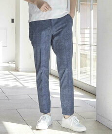 【SALE／50%OFF】UNION STATION メッシュメランジプリントスラックス メンズ ビギ パンツ スラックス・ドレスパンツ ブラック ネイビー【送料無料】