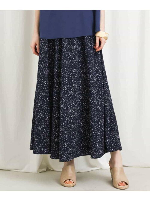 Mk Michel Klein 洗える 小花柄スカート Rakuten Fashion 楽天ファッション 旧楽天ブランドアベニュー Ax9903